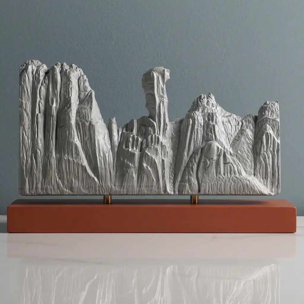 Mount Sanqing Sculpture - Giant Python Sculpted Peaks