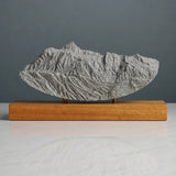 Mount Shuksan Sculpture (Rounded Bottom, View from Mount Baker, Washington) Sculpted Peaks