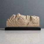 Mount Shuksan Sculpture (Squared Bottom, View from Mount Baker, Washington) Sculpted Peaks