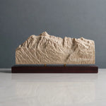 Mount Shuksan Sculpture (Squared Bottom, View from Mount Baker, Washington) Sculpted Peaks