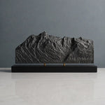 Mount Shuksan Sculpture (Squared Bottom, View from Mount Baker, Washington) Sculpted Peaks