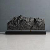Mount Shuksan Sculpture (Squared Bottom, View from Mount Baker, Washington) Sculpted Peaks