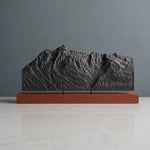 Mount Shuksan Sculpture (Squared Bottom, View from Mount Baker, Washington) Sculpted Peaks