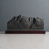 Mount Shuksan Sculpture (Squared Bottom, View from Mount Baker, Washington) Sculpted Peaks