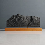 Mount Shuksan Sculpture (Squared Bottom, View from Mount Baker, Washington) Sculpted Peaks