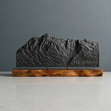 Mount Shuksan Sculpture (Squared Bottom, View from Mount Baker, Washington) Sculpted Peaks