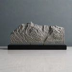 Mount Shuksan Sculpture (Squared Bottom, View from Mount Baker, Washington) Sculpted Peaks
