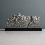 Mount Shuksan Sculpture (Squared Bottom, View from Mount Baker, Washington) Sculpted Peaks