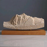 Mount Shuksan Sculpture (View from Picture Lake, Washington) Sculpted Peaks