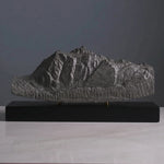 Mount Shuksan Sculpture (View from Picture Lake, Washington) Sculpted Peaks