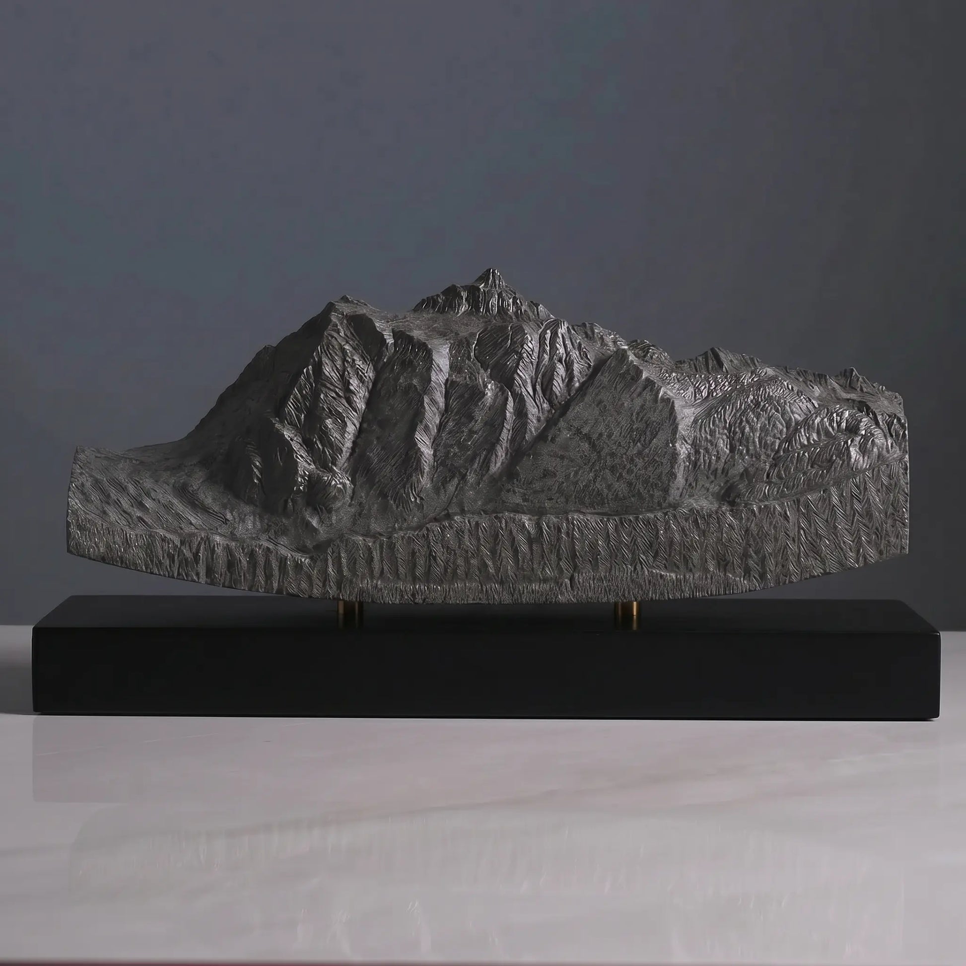 Mount Shuksan Sculpture (View from Picture Lake, Washington) Sculpted Peaks