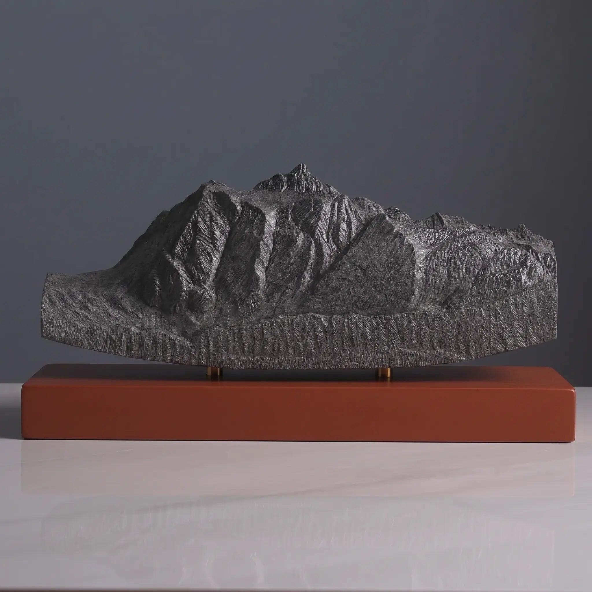 Mount Shuksan Sculpture (View from Picture Lake, Washington) Sculpted Peaks
