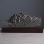 Mount Shuksan Sculpture (View from Picture Lake, Washington) Sculpted Peaks