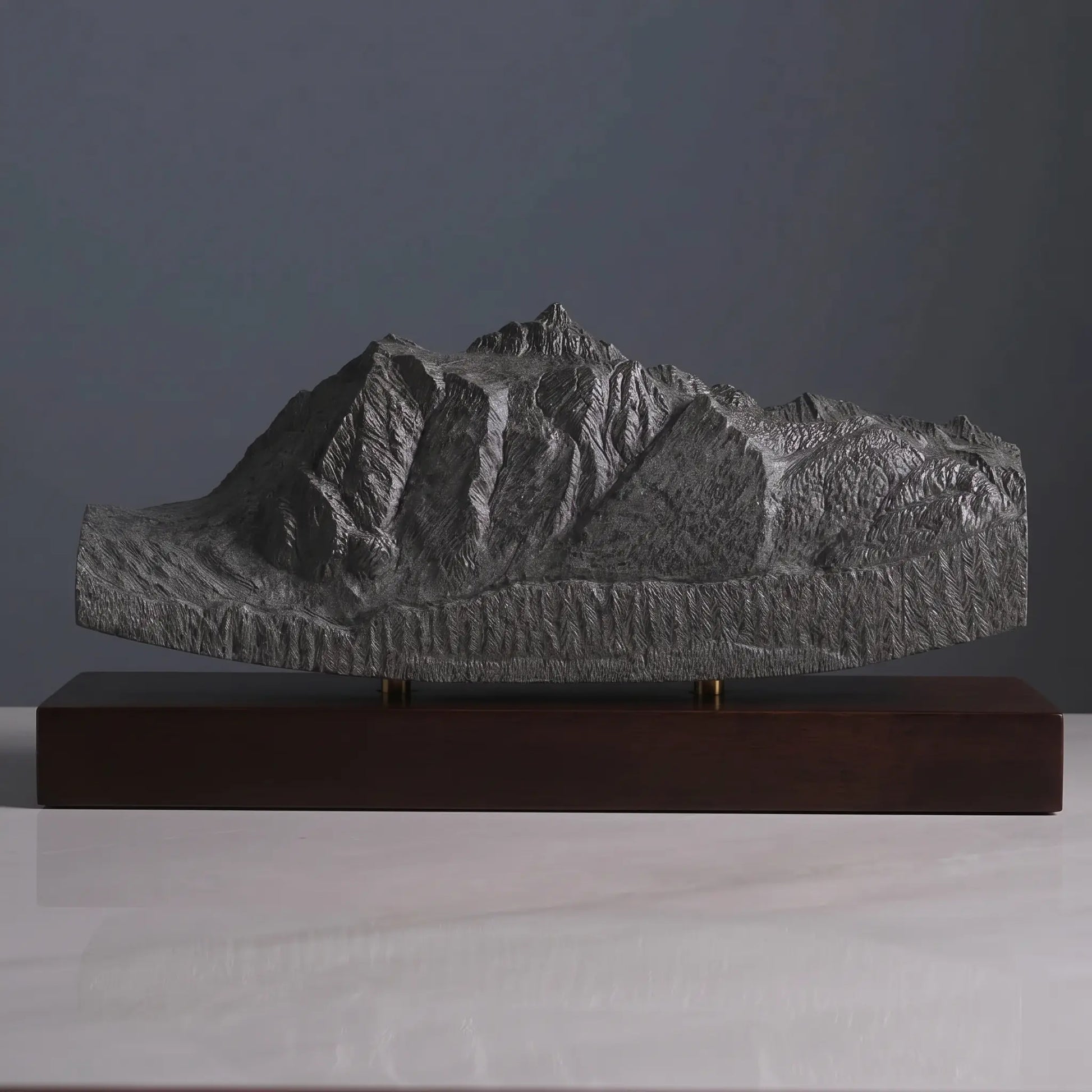 Mount Shuksan Sculpture (View from Picture Lake, Washington) Sculpted Peaks