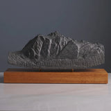 Mount Shuksan Sculpture (View from Picture Lake, Washington) Sculpted Peaks