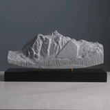 Mount Shuksan Sculpture (View from Picture Lake, Washington) Sculpted Peaks