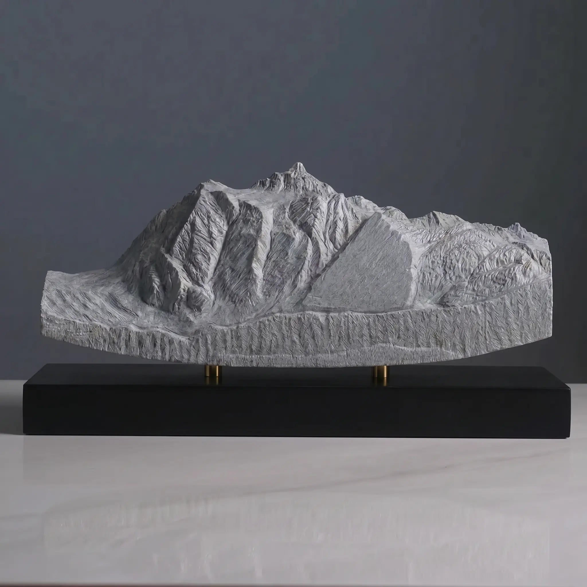 Mount Shuksan Sculpture (View from Picture Lake, Washington) Sculpted Peaks