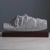 Mount Shuksan Sculpture (View from Picture Lake, Washington) Sculpted Peaks