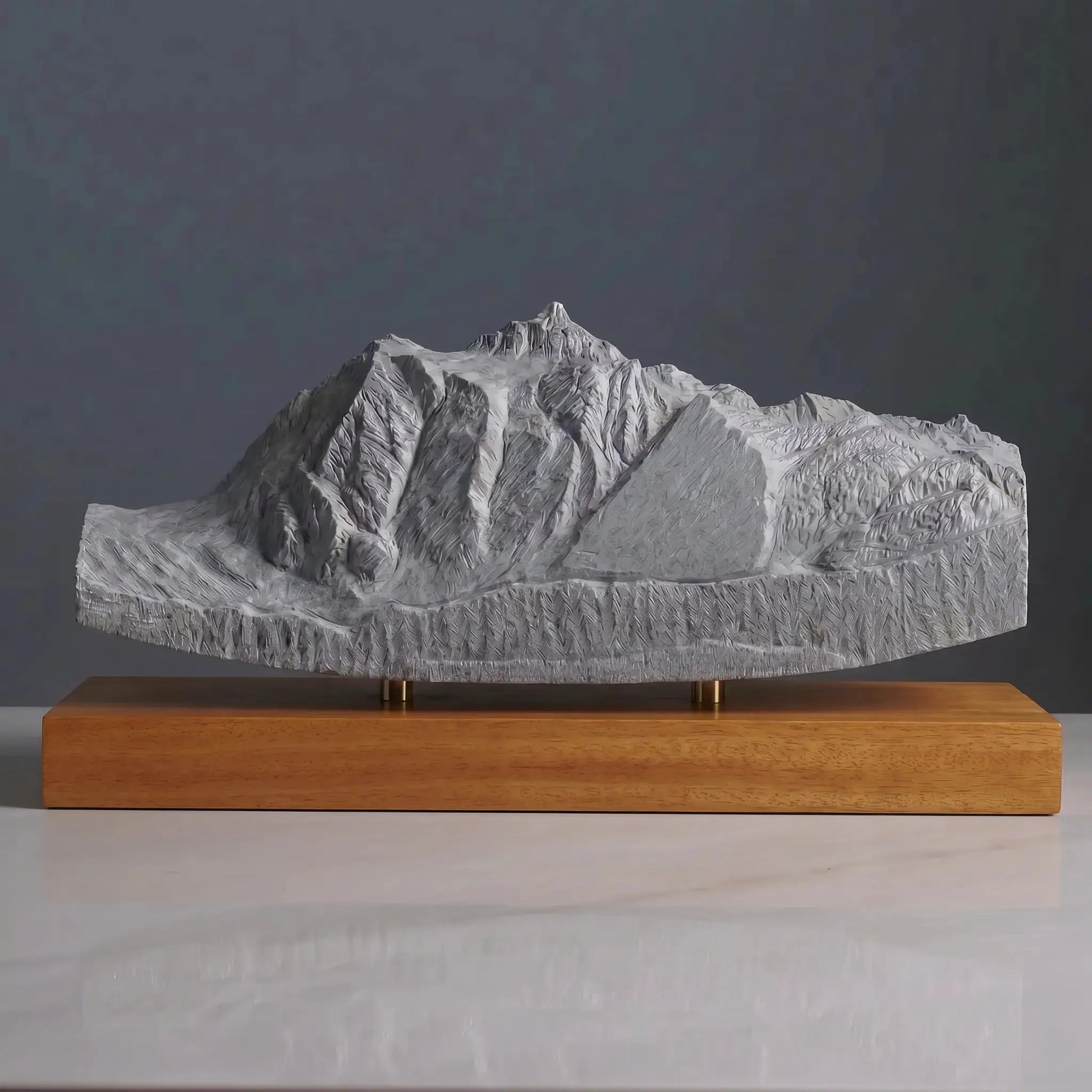 Mount Shuksan Sculpture (View from Picture Lake, Washington) Sculpted Peaks
