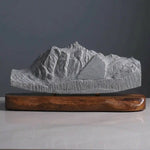 Mount Shuksan Sculpture (View from Picture Lake, Washington) Sculpted Peaks
