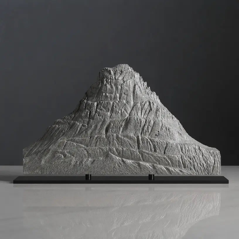 Mount Sinopah Sculpture (Glacier National Park, Montana) Sculpted Peaks