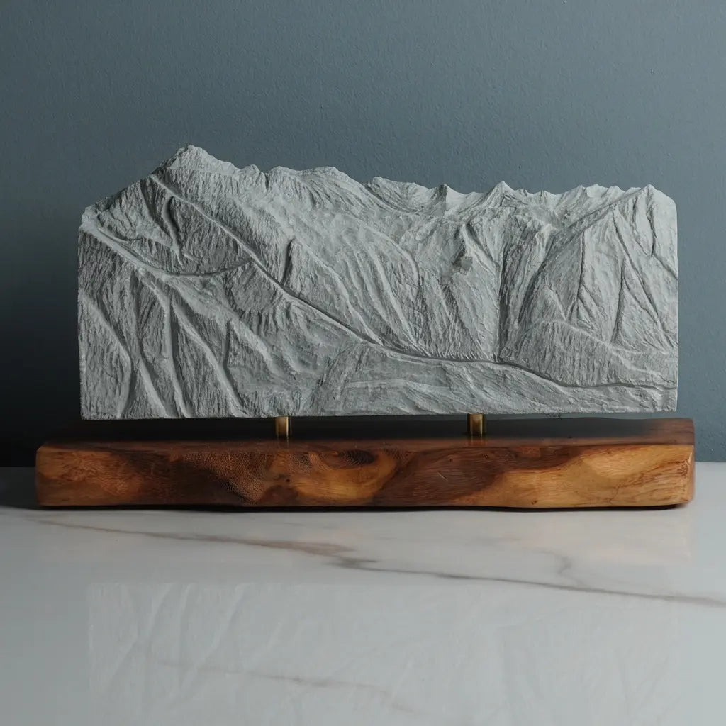 Mount Sneffels Sculpture - Blue Lakes Sculpted Peaks