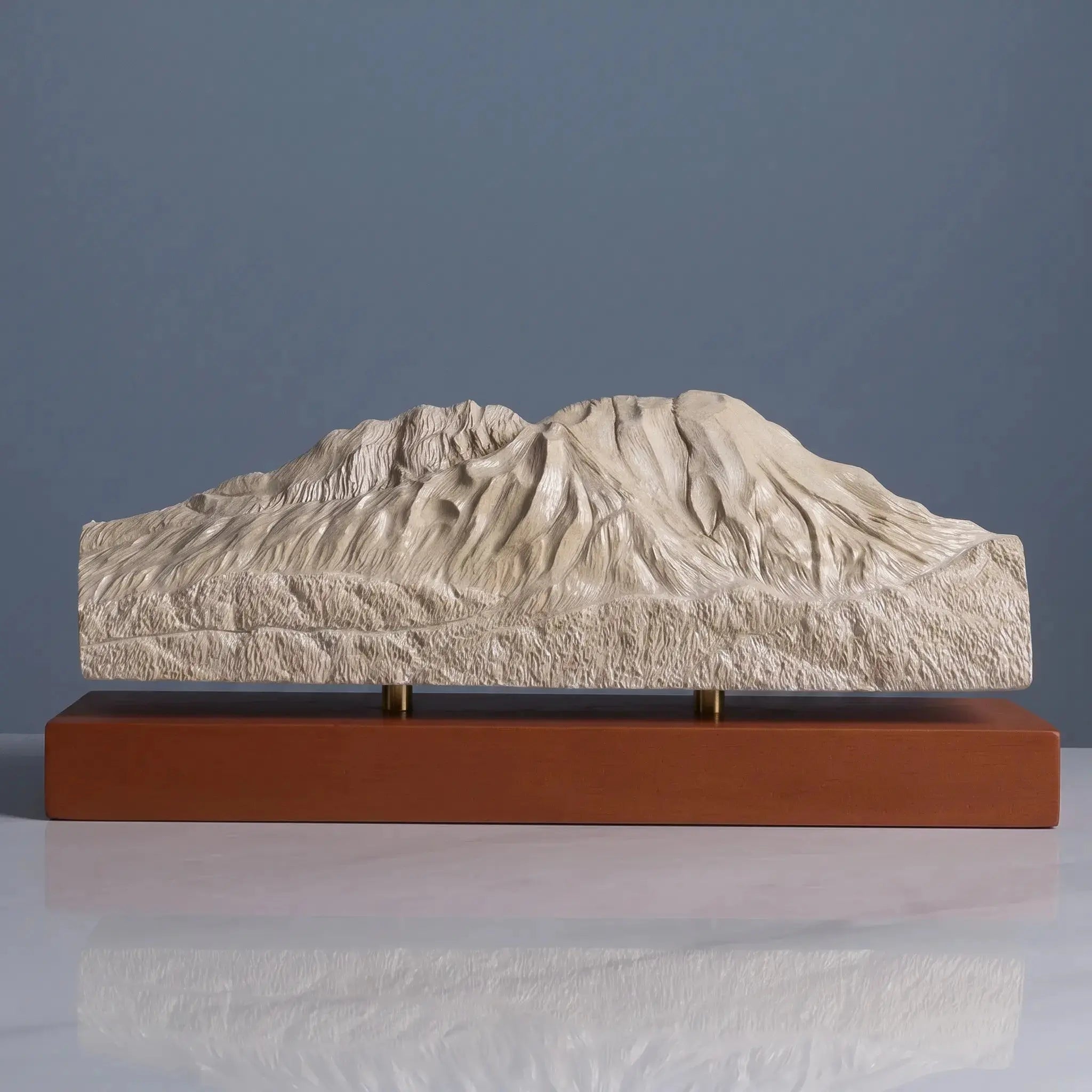 Mount St. Helens Sculpture (View from Elk Rock, Cascade Range, Washington) Sculpted Peaks