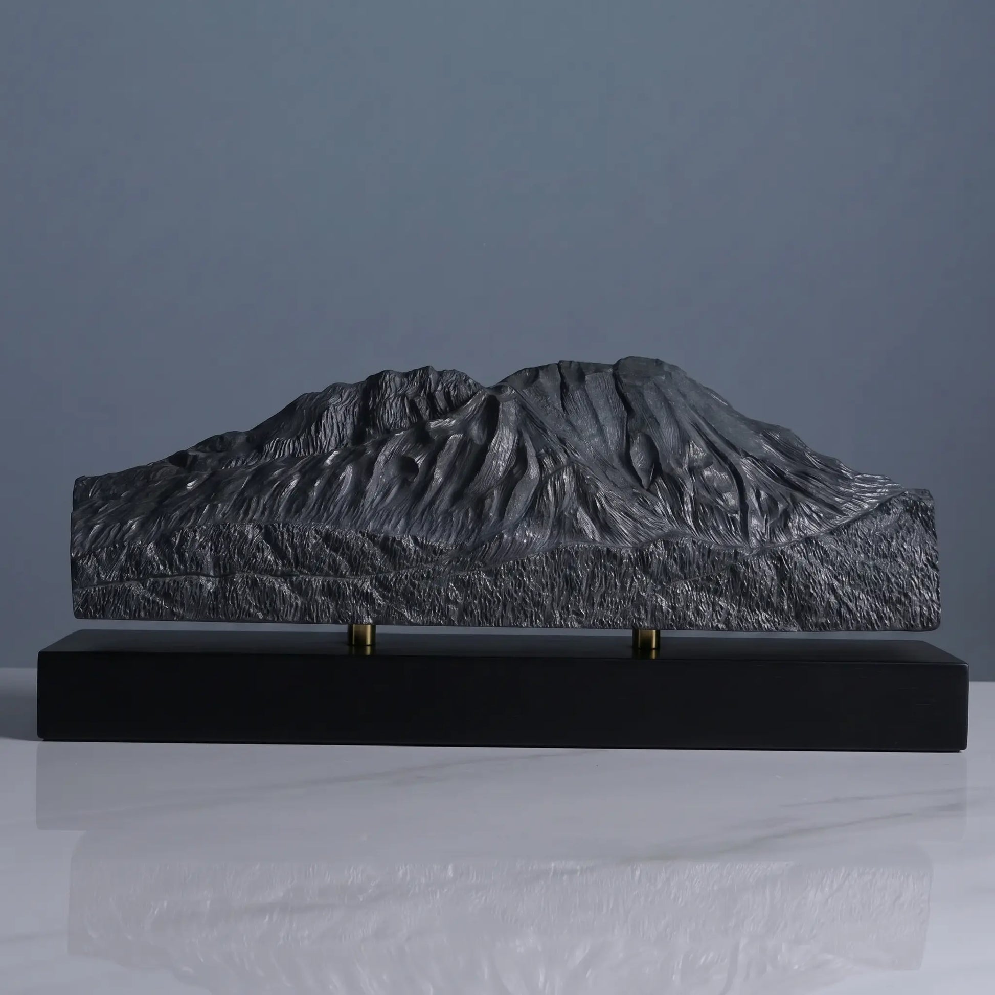 Mount St. Helens Sculpture (View from Elk Rock, Cascade Range, Washington) Sculpted Peaks