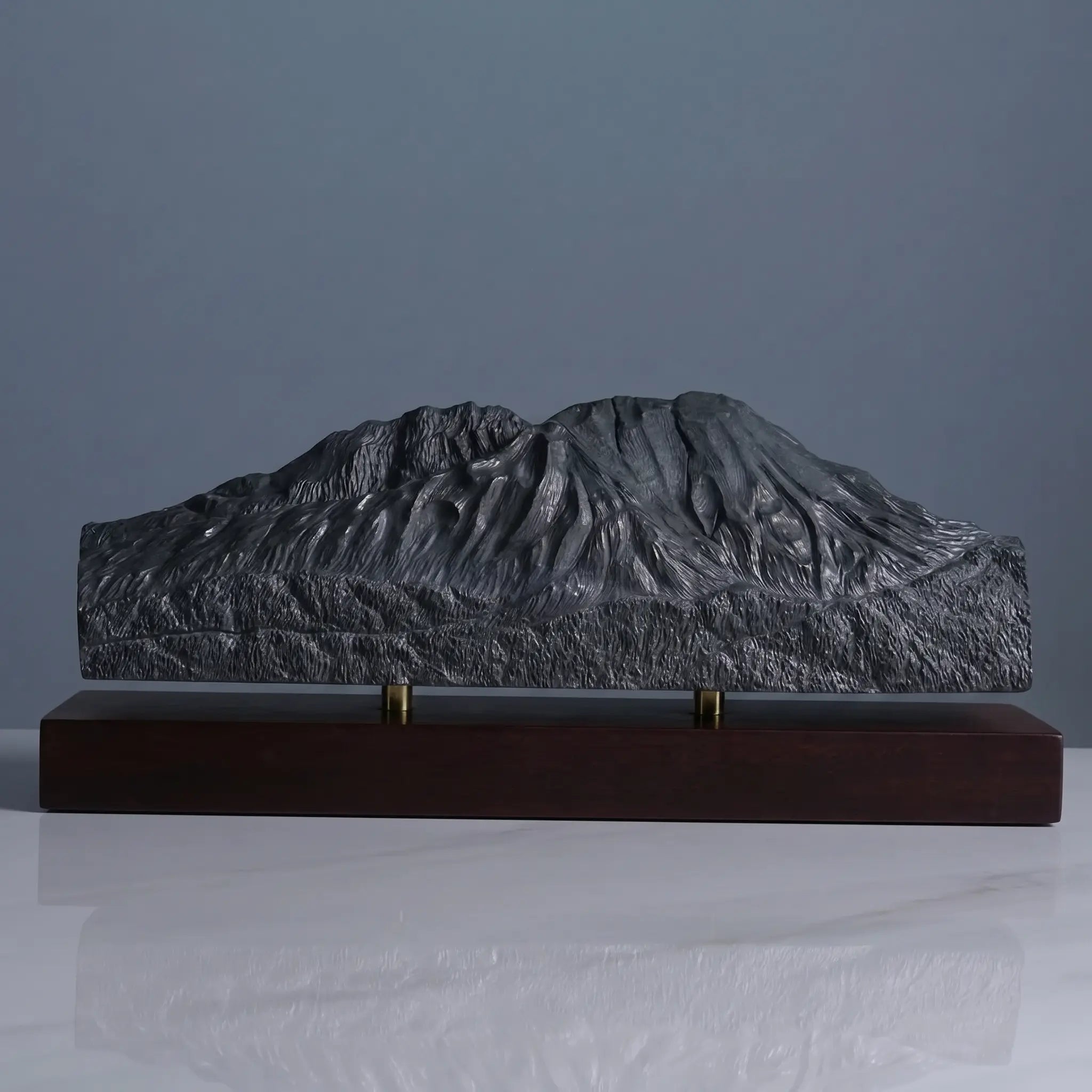 Mount St. Helens Sculpture (View from Elk Rock, Cascade Range, Washington) Sculpted Peaks