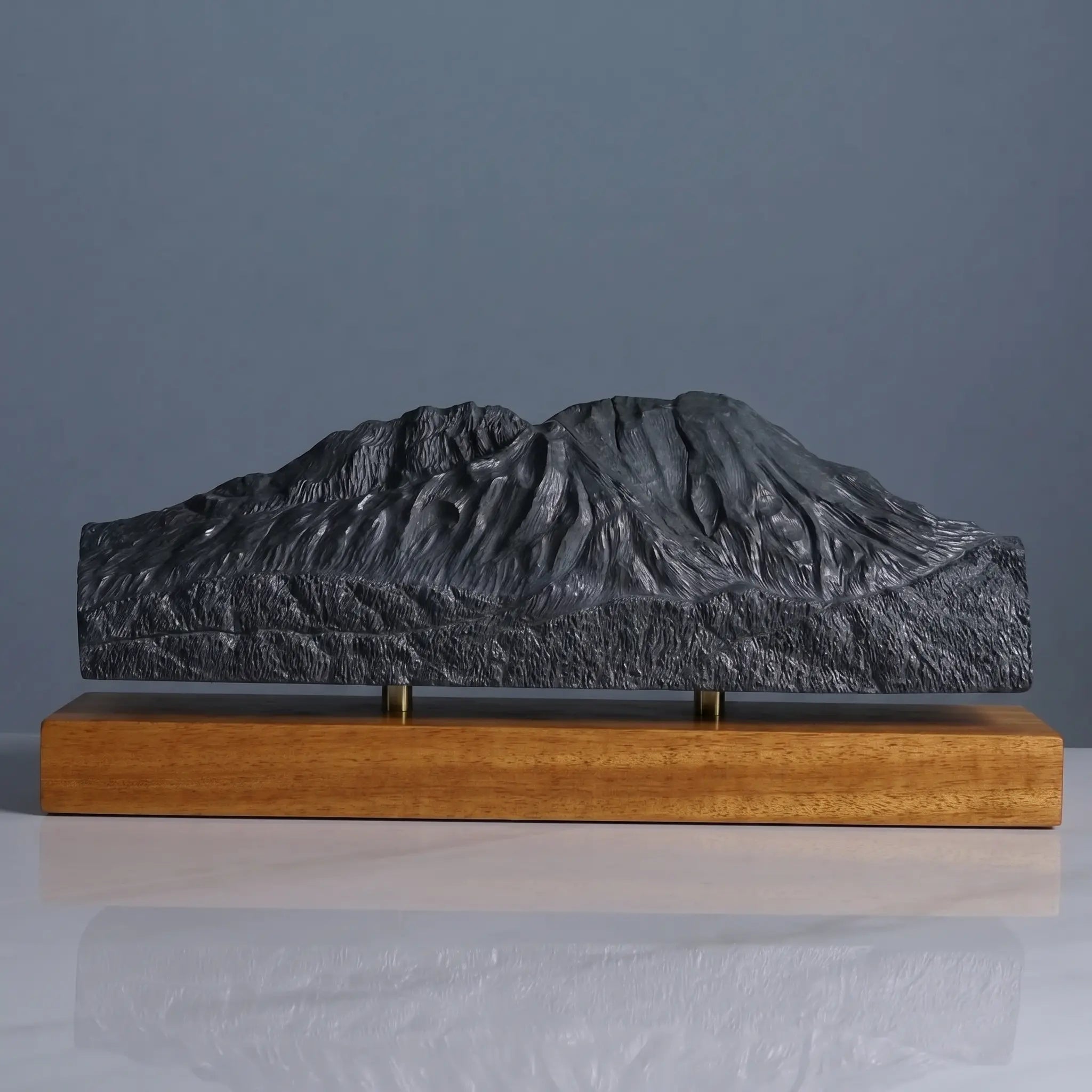 Mount St. Helens Sculpture (View from Elk Rock, Cascade Range, Washington) Sculpted Peaks