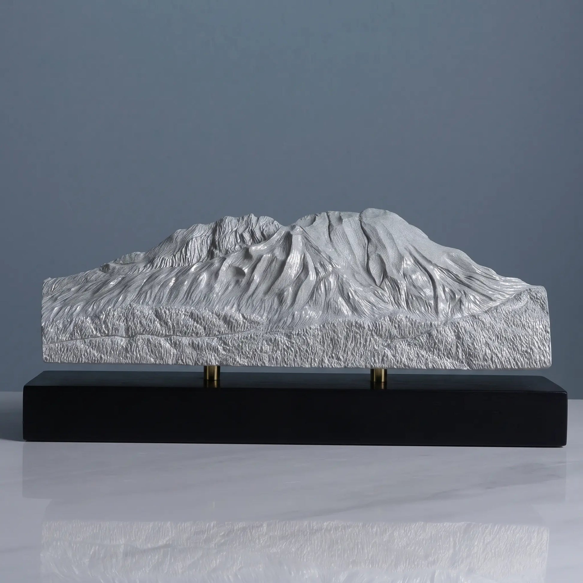 Mount St. Helens Sculpture (View from Elk Rock, Cascade Range, Washington) Sculpted Peaks