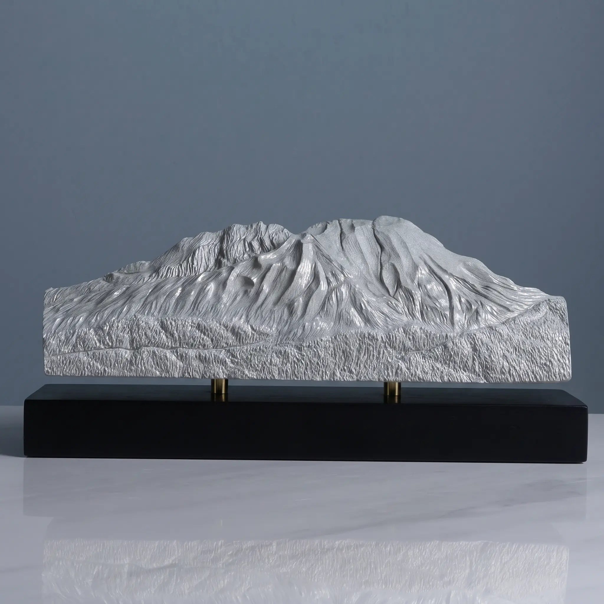 Mount St. Helens Sculpture (View from Elk Rock, Cascade Range, Washington) Sculpted Peaks