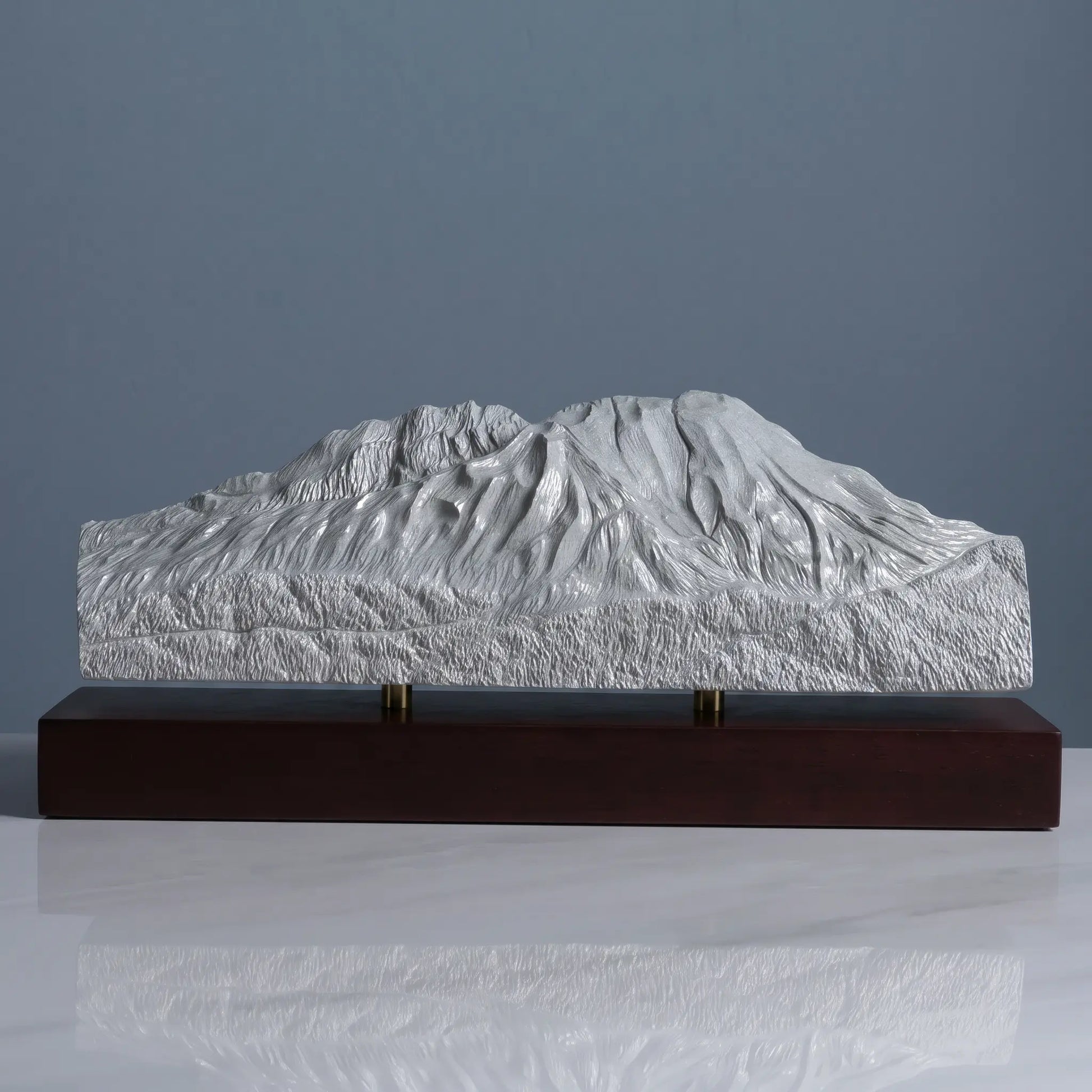 Mount St. Helens Sculpture (View from Elk Rock, Cascade Range, Washington) Sculpted Peaks