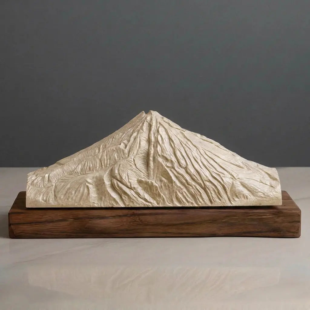 Mount Taranaki Sculpture (New Zealand) Sculpted Peaks