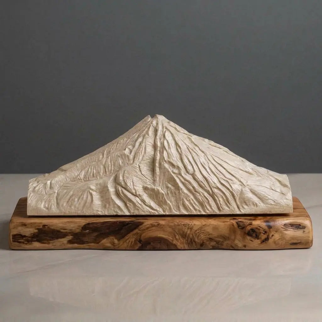 Mount Taranaki Sculpture (New Zealand) Sculpted Peaks
