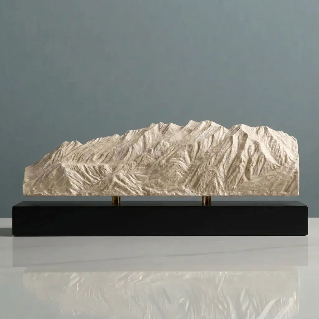 Mount Timpanogos Sculpture (Provo View) Sculpted Peaks
