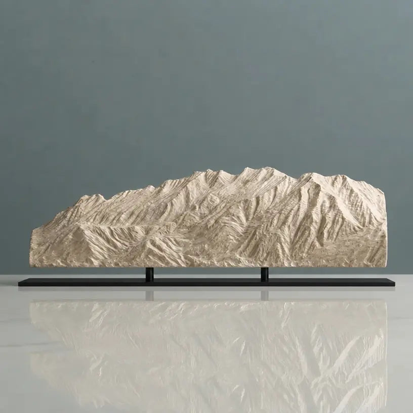 Mount Timpanogos Sculpture (Provo View) Sculpted Peaks
