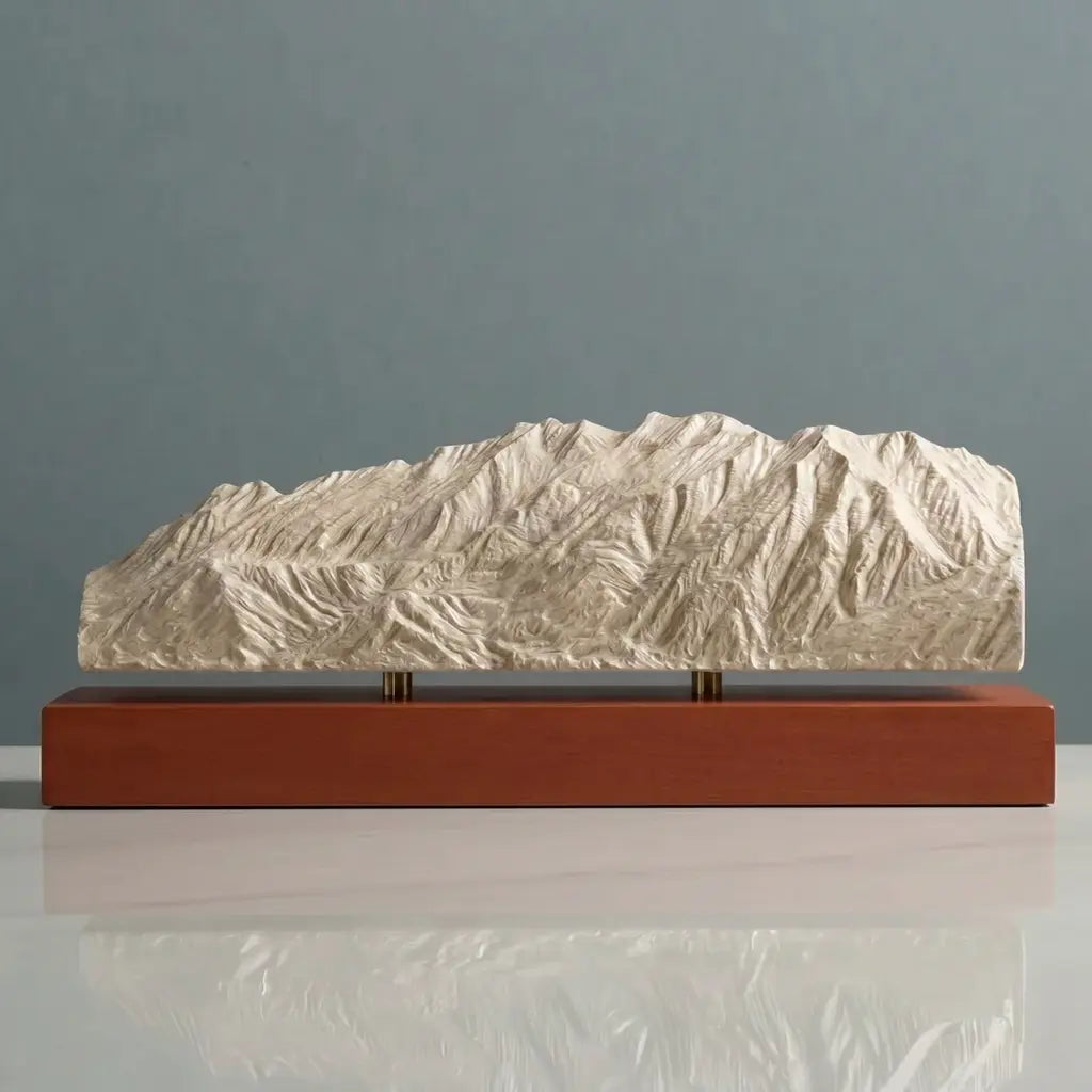 Mount Timpanogos Sculpture (Provo View) Sculpted Peaks