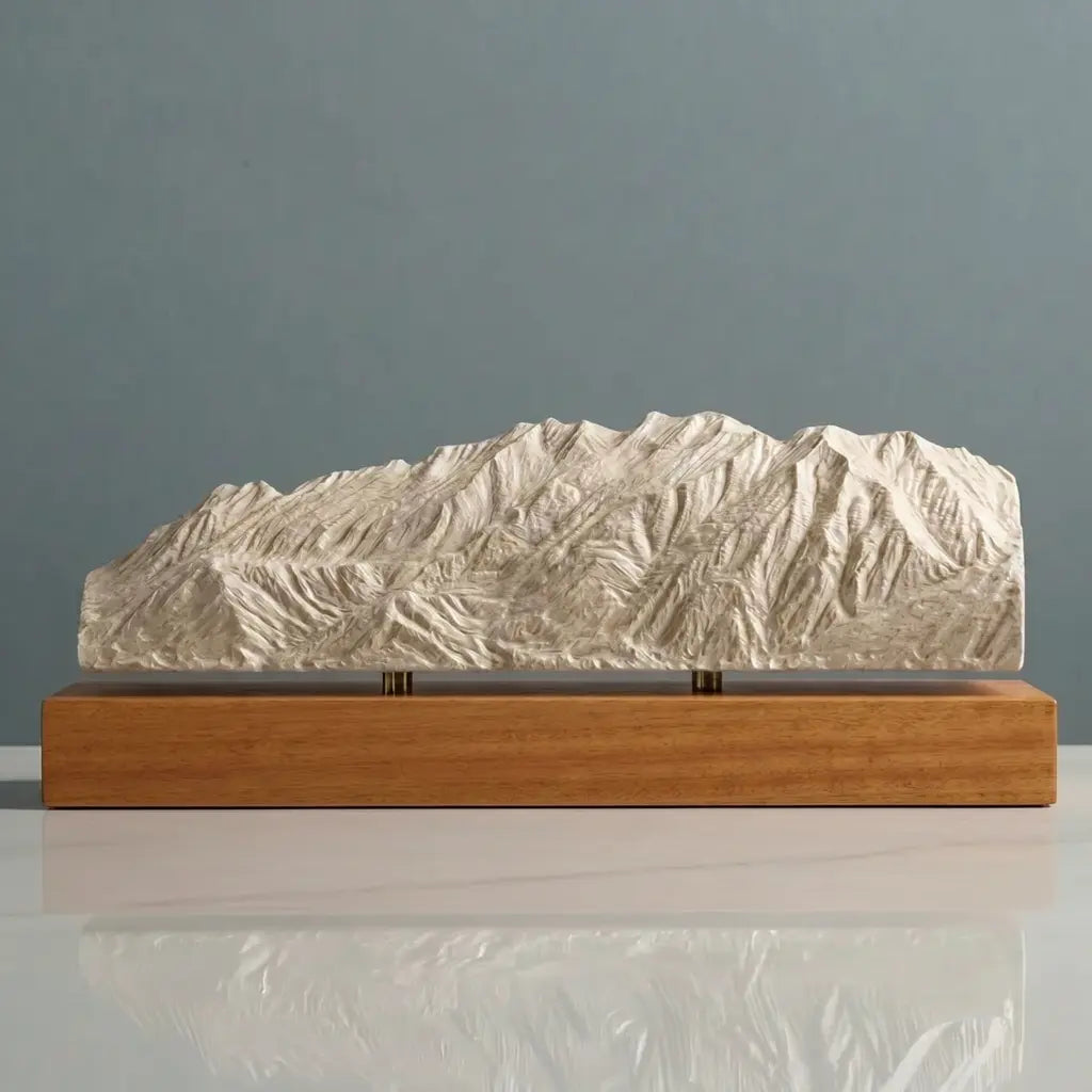 Mount Timpanogos Sculpture (Provo View) Sculpted Peaks