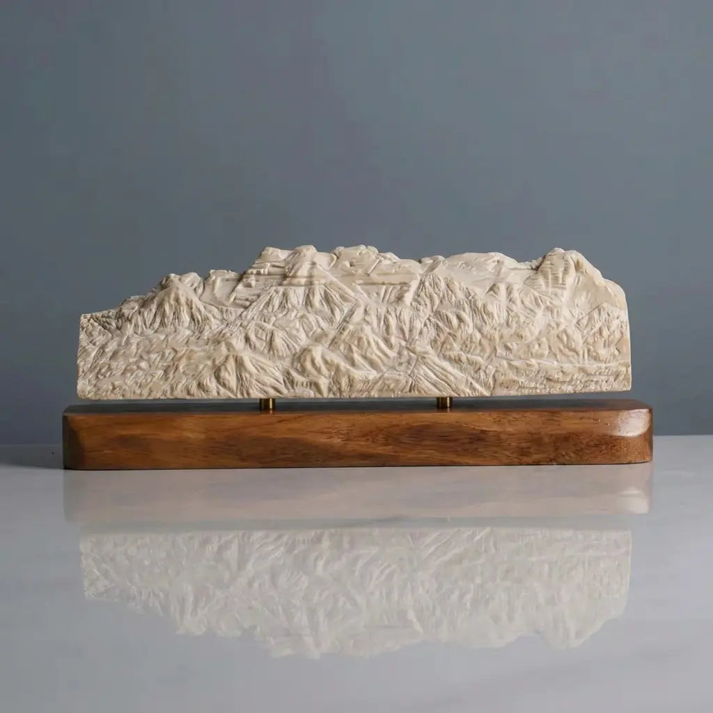 Mount Timpanogos Sculpture (Sleeping Princess, Utah) Sculpted Peaks