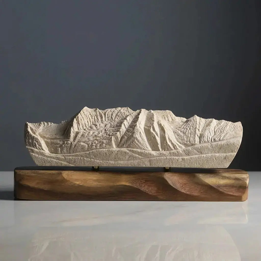 Mount Timpanogos Sculpture (Heber View) Sculpted Peaks