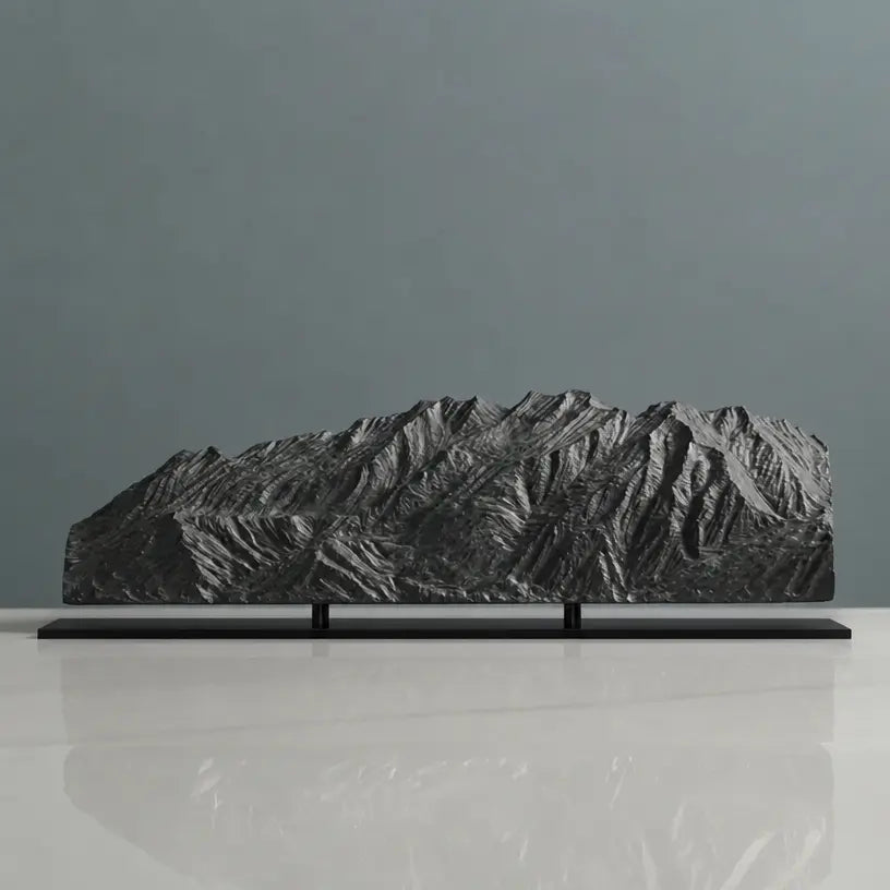 Mount Timpanogos Sculpture (Provo View) Sculpted Peaks