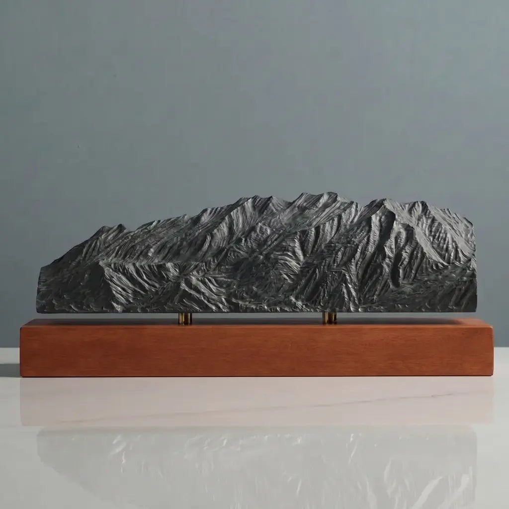 Mount Timpanogos Sculpture (Provo View) Sculpted Peaks