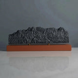 Mount Timpanogos Sculpture (Sleeping Princess, Utah) Sculpted Peaks