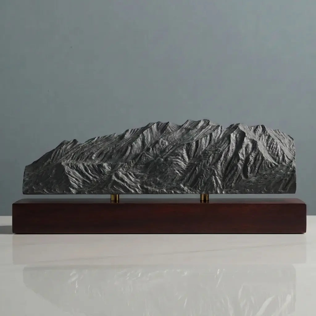 Mount Timpanogos Sculpture (Provo View) Sculpted Peaks