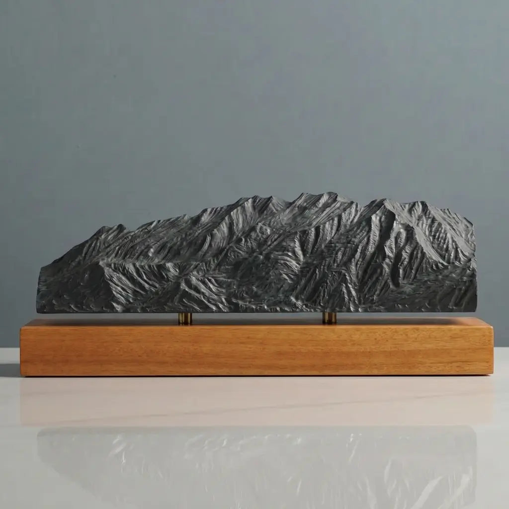 Mount Timpanogos Sculpture (Provo View) Sculpted Peaks