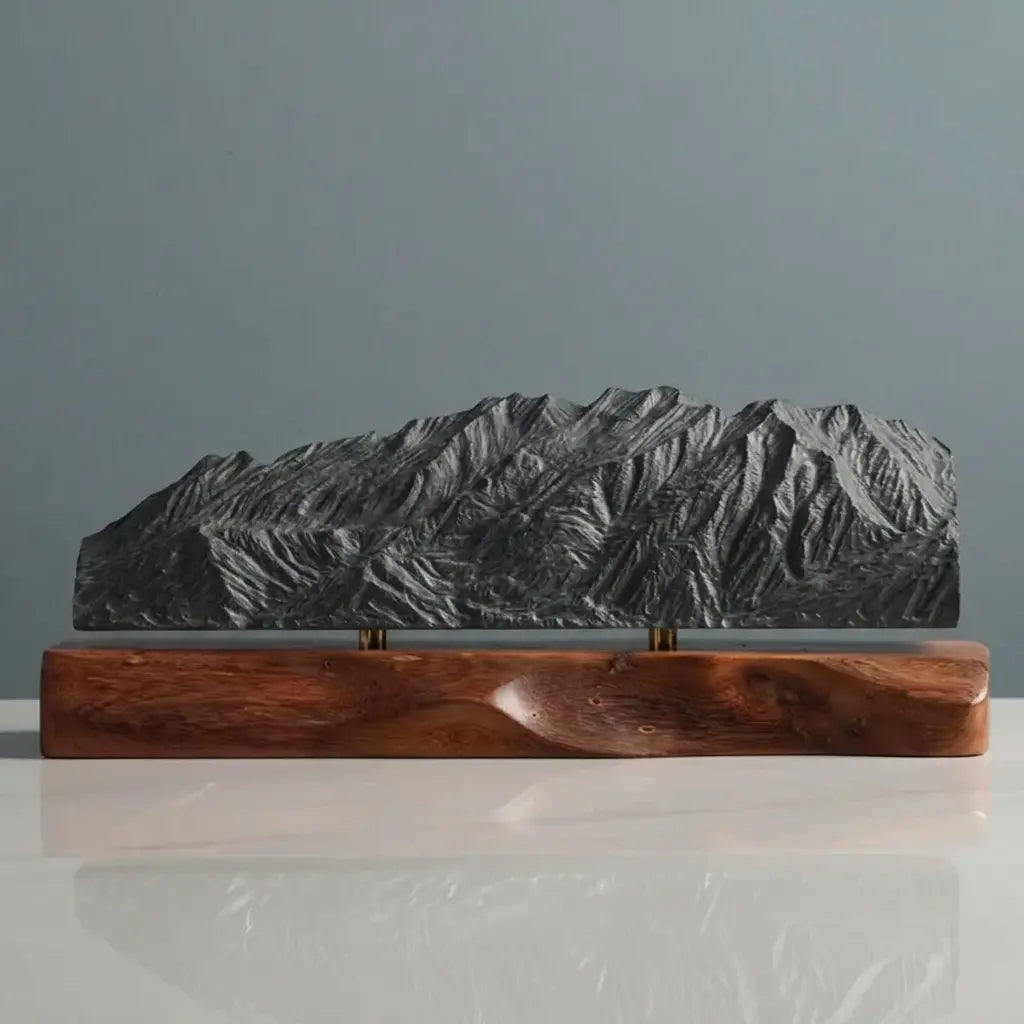 Mount Timpanogos Sculpture (Provo View) Sculpted Peaks