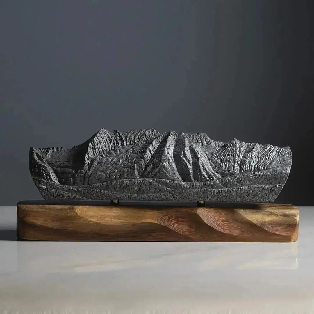Mount Timpanogos Sculpture (Heber View) Sculpted Peaks