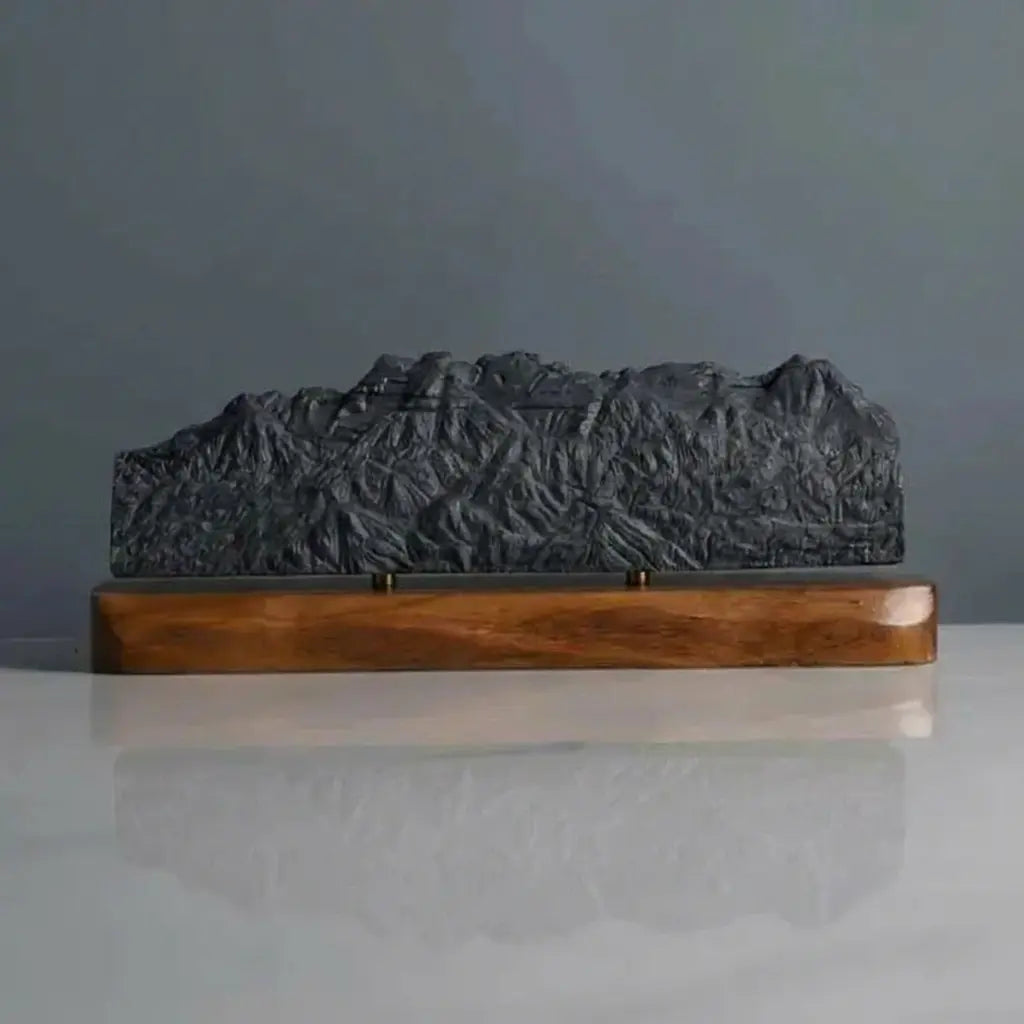 Mount Timpanogos Sculpture (Sleeping Princess, Utah) Sculpted Peaks