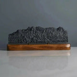 Mount Timpanogos Sculpture (Sleeping Princess, Utah) Sculpted Peaks